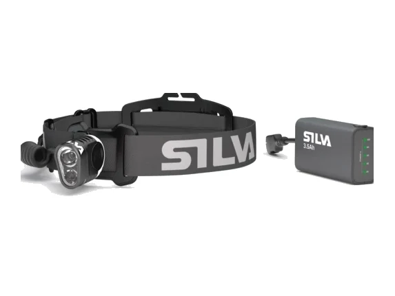 Silva Trail Speed Stirnlampe in Schwarz mit drei Leuchtmodi – Produktbild