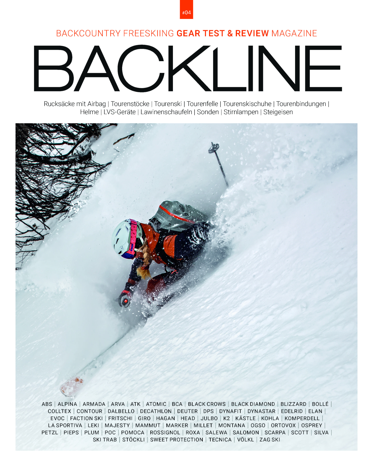 Cover BACKLINE Testmagazin 2022