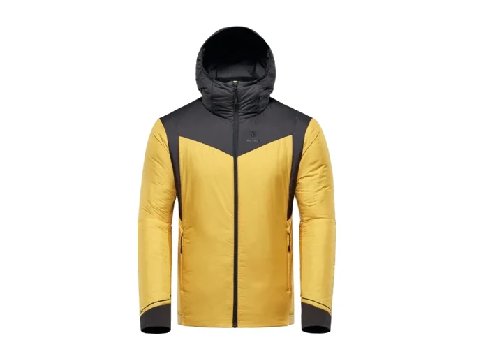 Blackyak Calvana Hoody Midlayer in Grau – Produktbild