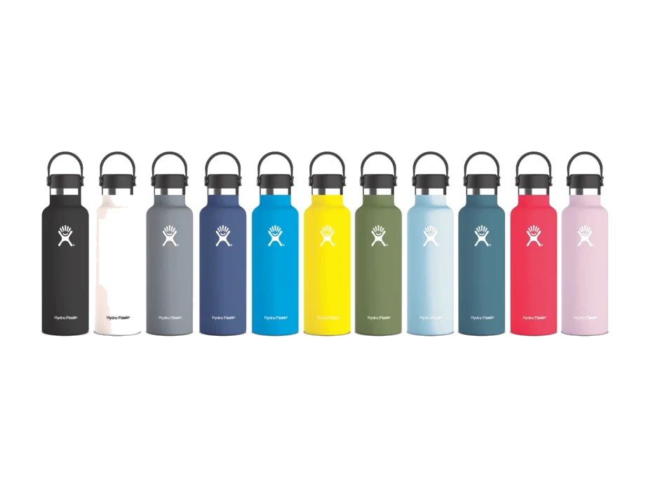 Hydro Flask Standard Mouth Flex Cap Isolierflasche in Farbe – Produktbild