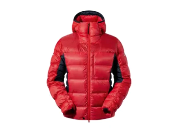Berghaus MTN Arete Ultra Down Hoody Daunenjacke in Schwarz – Produktbild. Warm, atmungsaktiv, leicht, Reflect-Technologie.