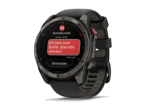 Garmin fenix 8 Pro Multisport GPS-Smartwatch am Handgelenk – Produktbild