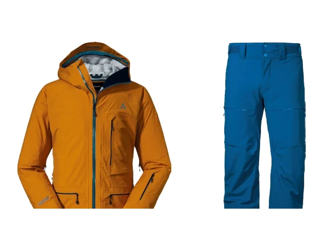 Schöffel 3L Jacket La Grave und Pants La Grave, Freeride-Outfit – Produktbild