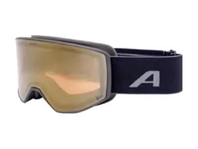Alpina Venet QV Skibrille mit selbsttönender Scheibe in Nahaufnahme – Produktbild