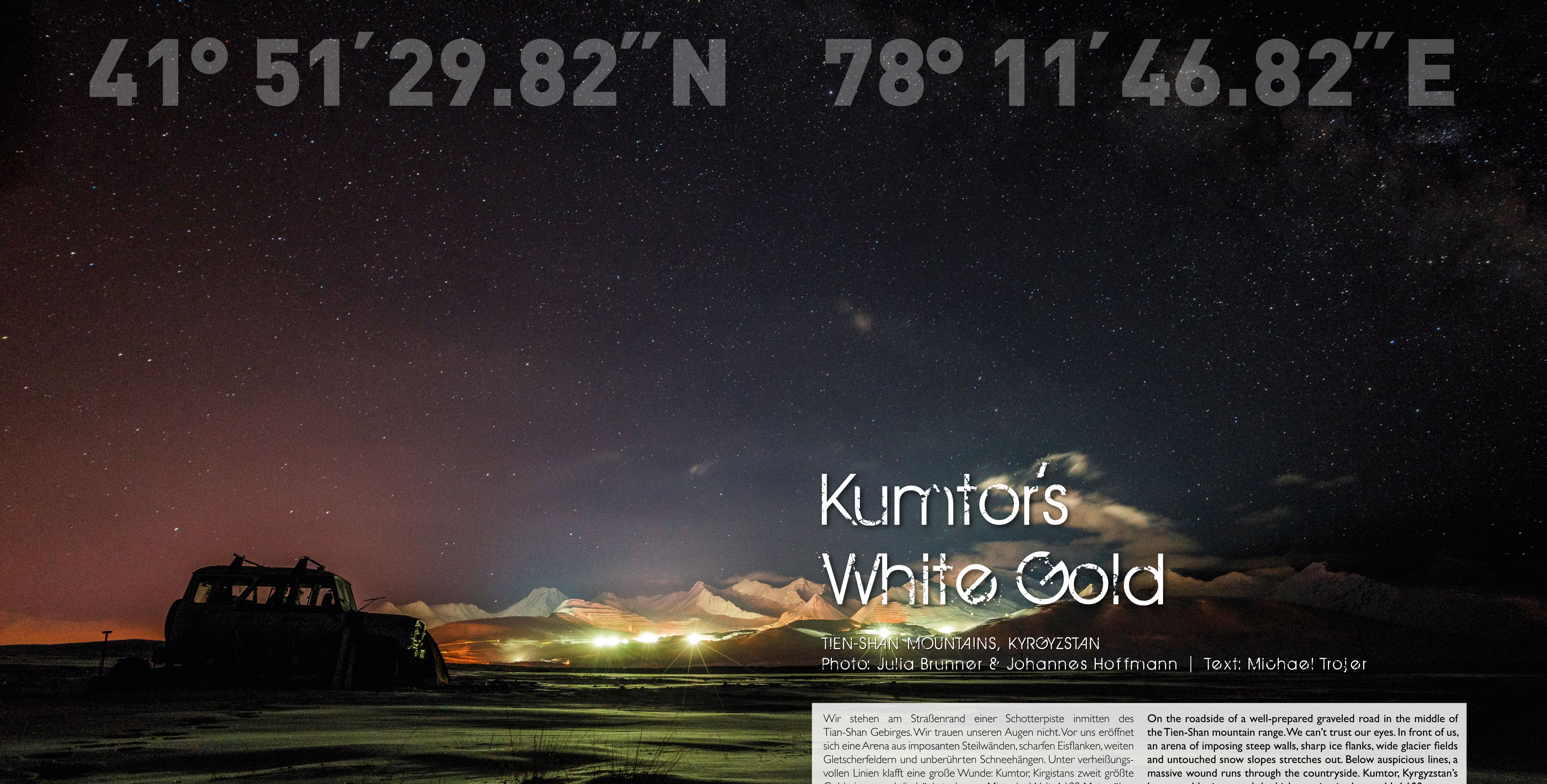 Kumtor’s White Gold
