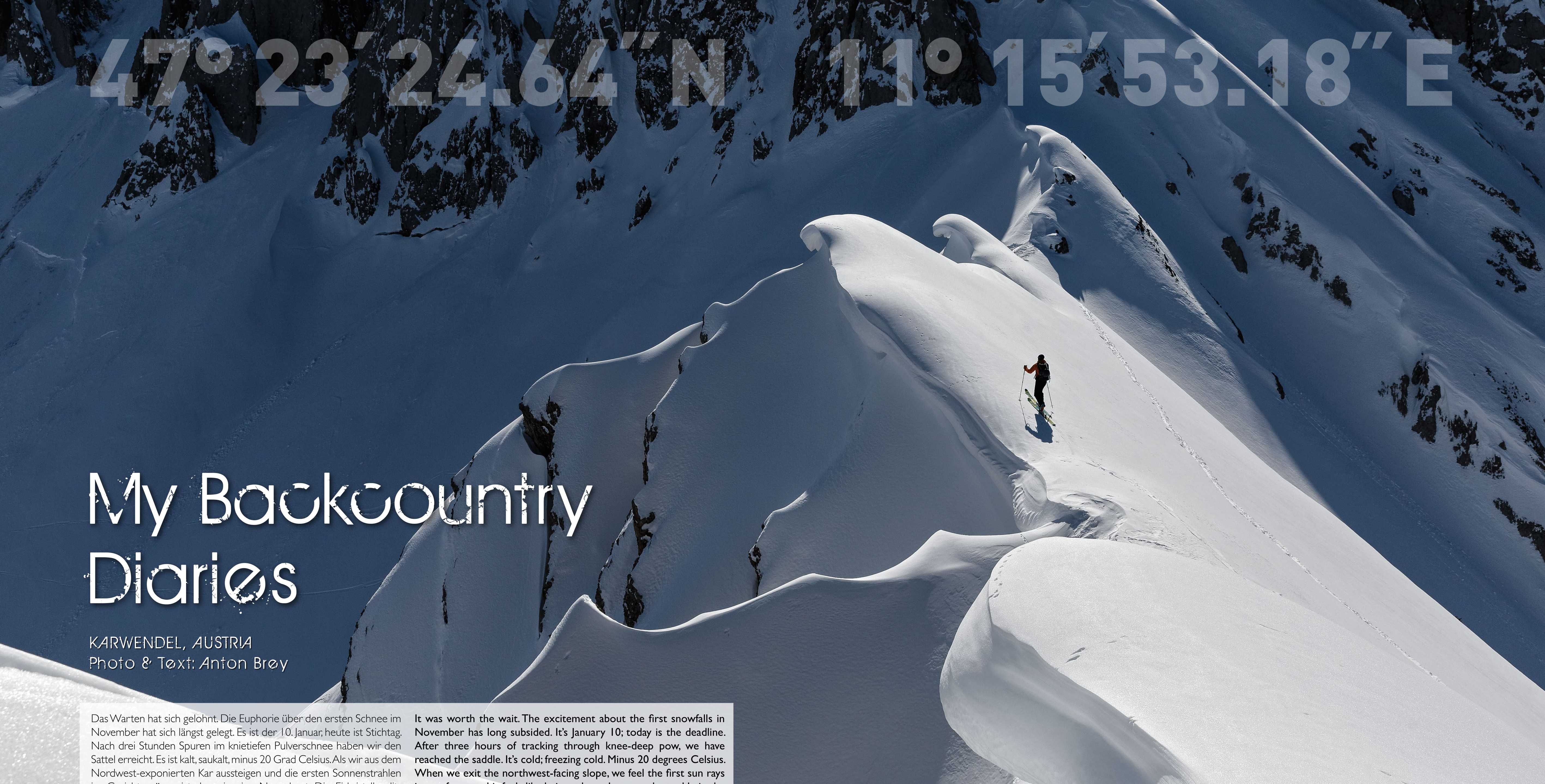 My Backcountry Diaries