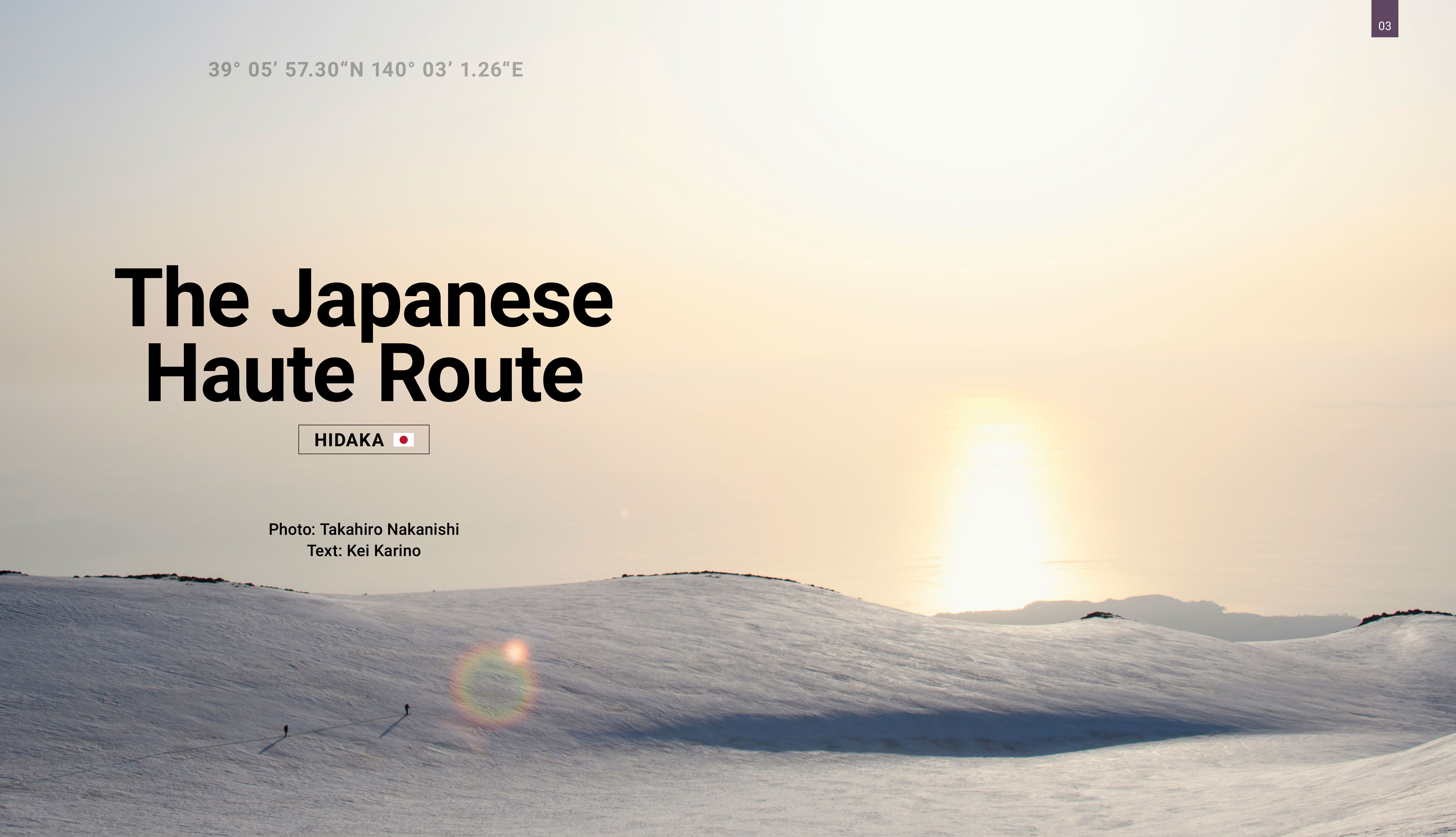 The Japanese Haute Route
