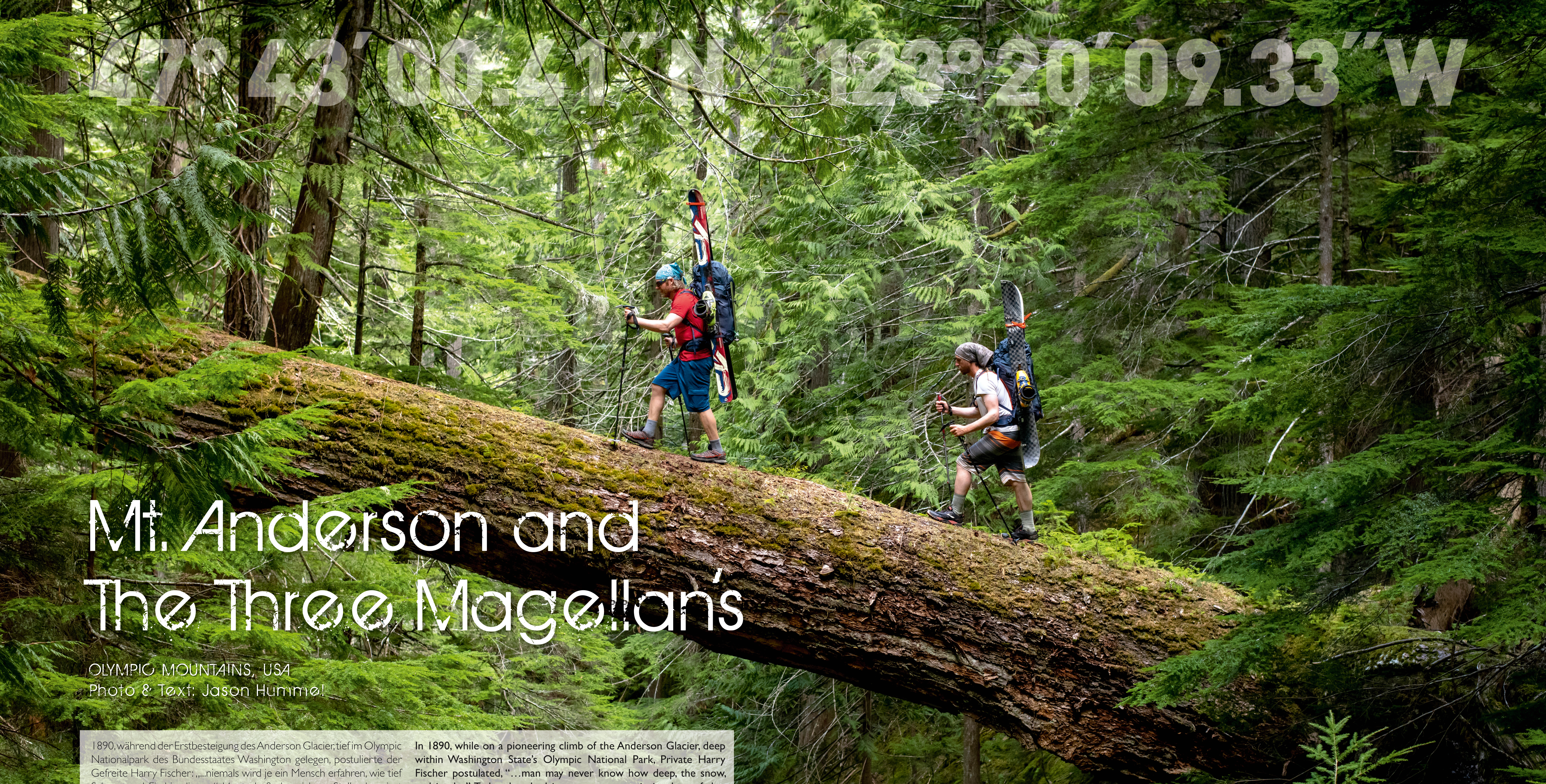 Mt. Anderson and The Three Magellan’s