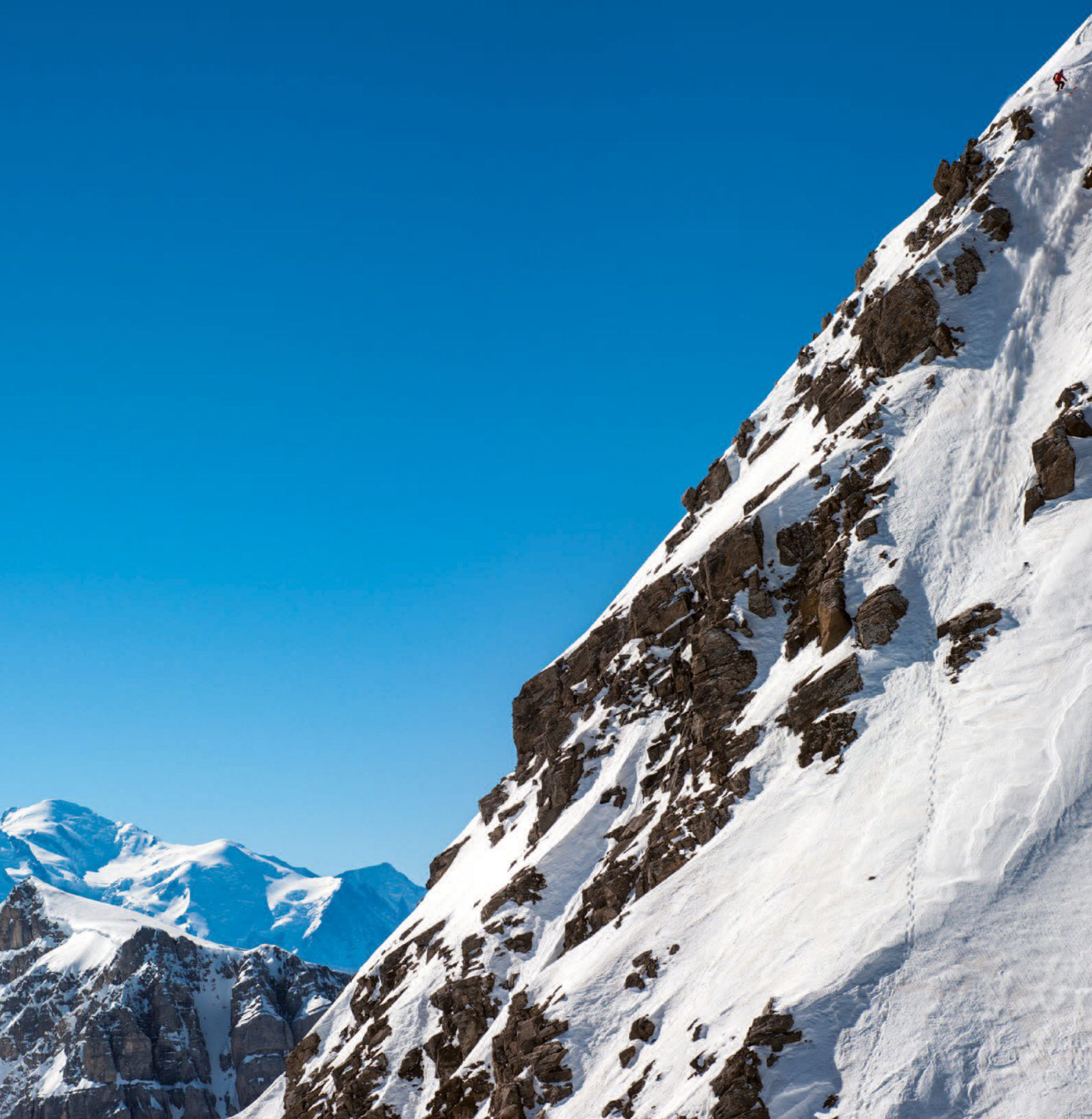 Skiing the Gate Keeper of the Valais