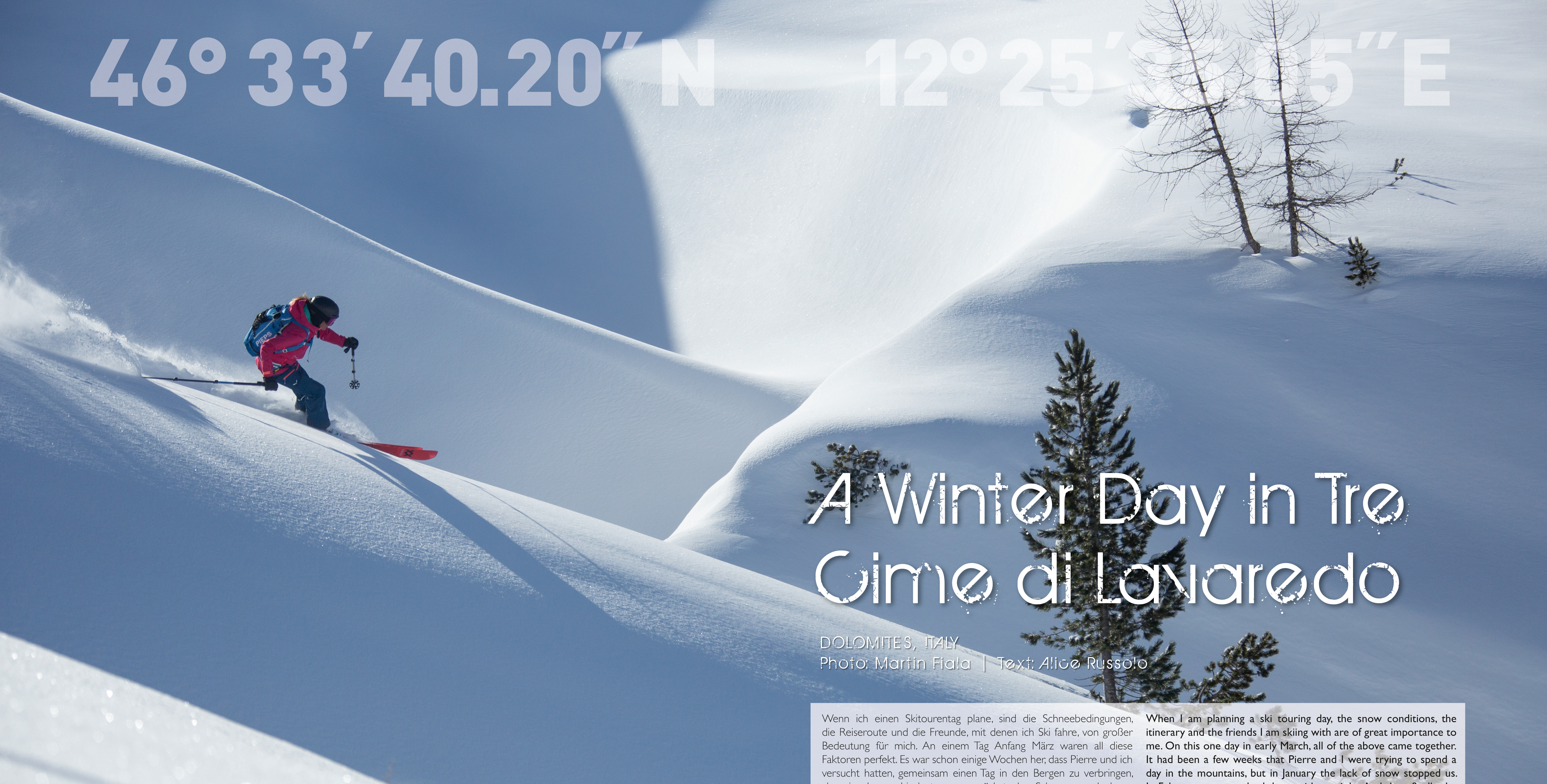 A Winter Day in Tre Cime di Lavaredo