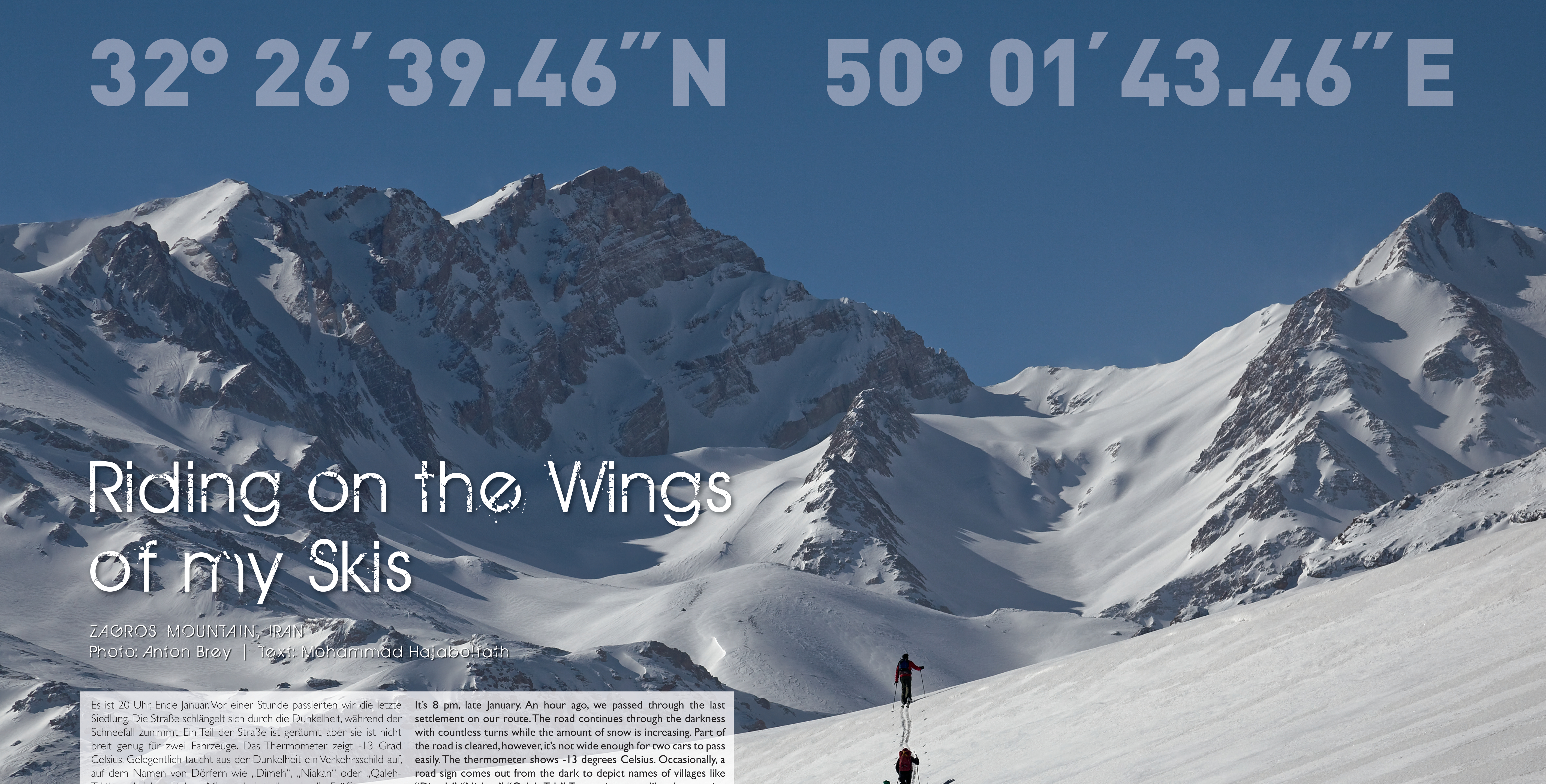 Riding on the Wings of my Skis