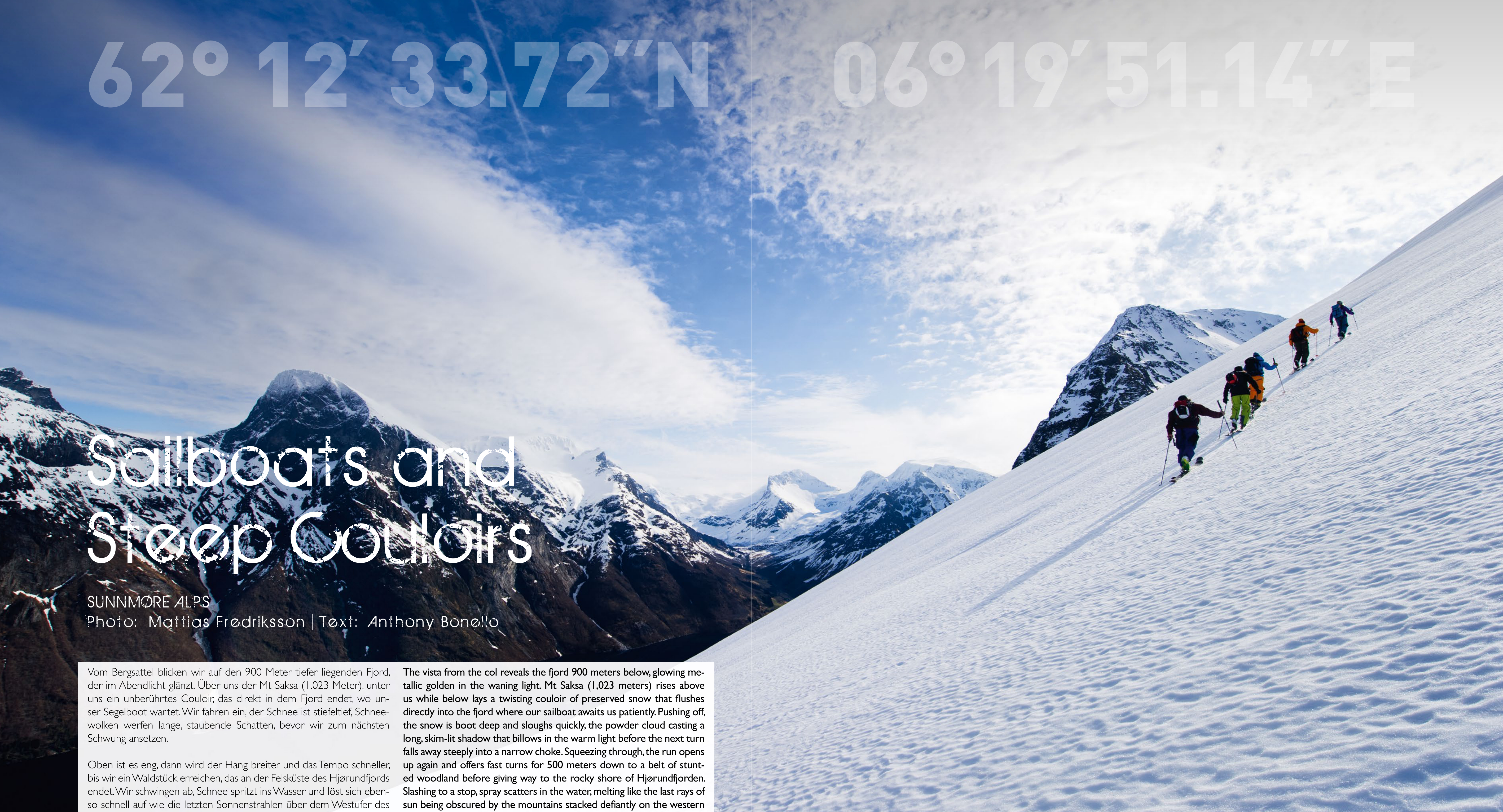 Sailboats and Steep Couloirs