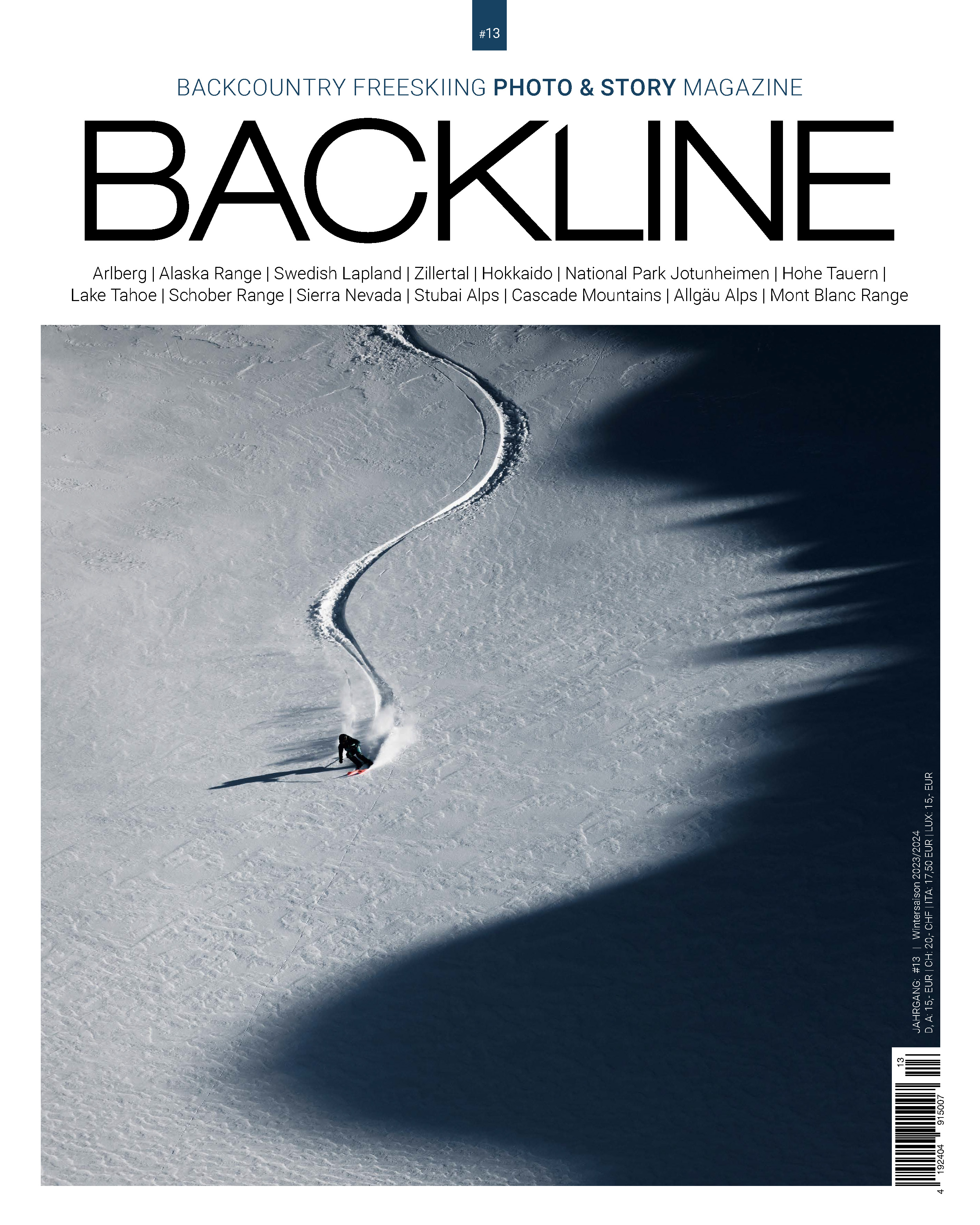 Cover BACKLINE Magazin 2023