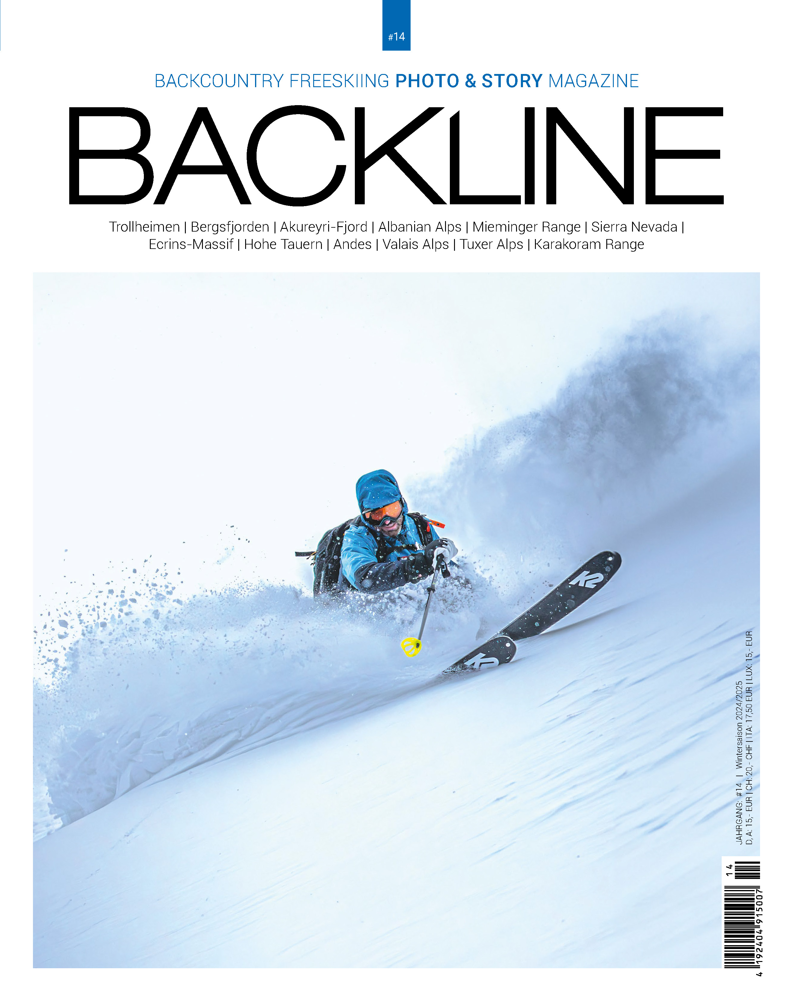 Cover BACKLINE Magazin 2024