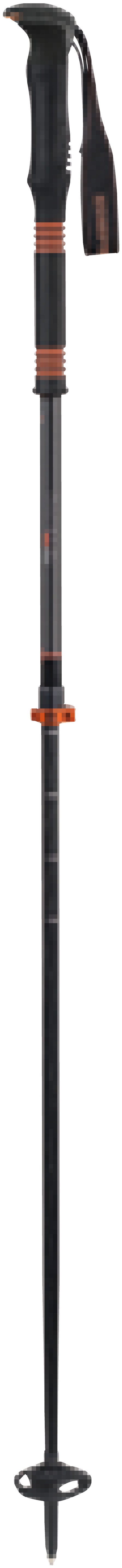 Komperdell Carbon C2 Ultralight orange