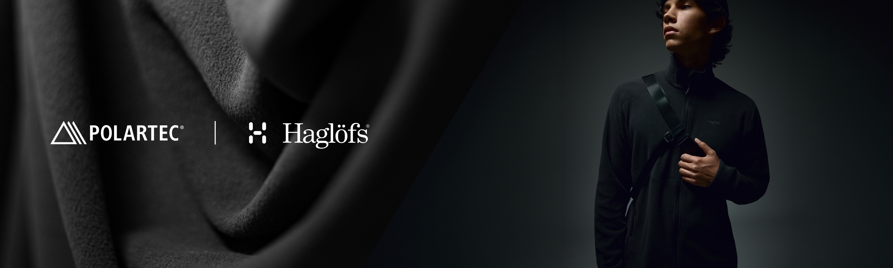 Das erste Produkt mit Standard Issue Black von Polartec® ist da: Buteo Mid II Jacket von Haglöfs