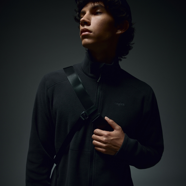 Das erste Produkt mit Standard Issue Black von Polartec® ist da: Buteo Mid II Jacket von Haglöfs