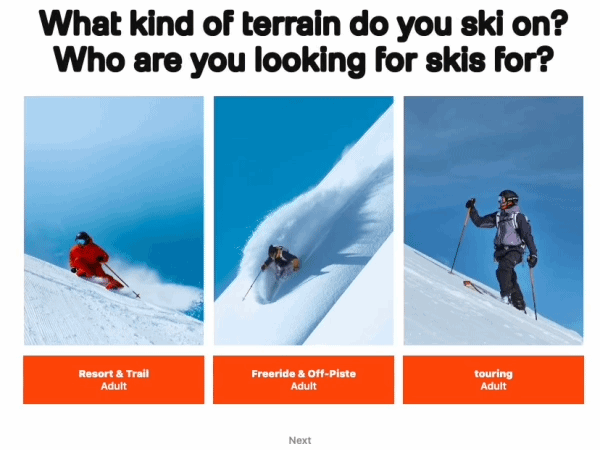 Finde dein perfektes Paar mit dem neuen Ski Finder!